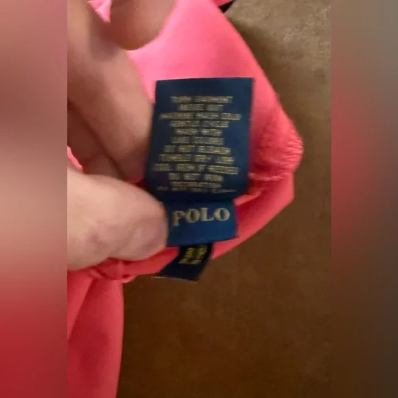 Polo Ralph Lauren 38T x 11" Red Flat Front Chino Shorts - Picture 6 of 6